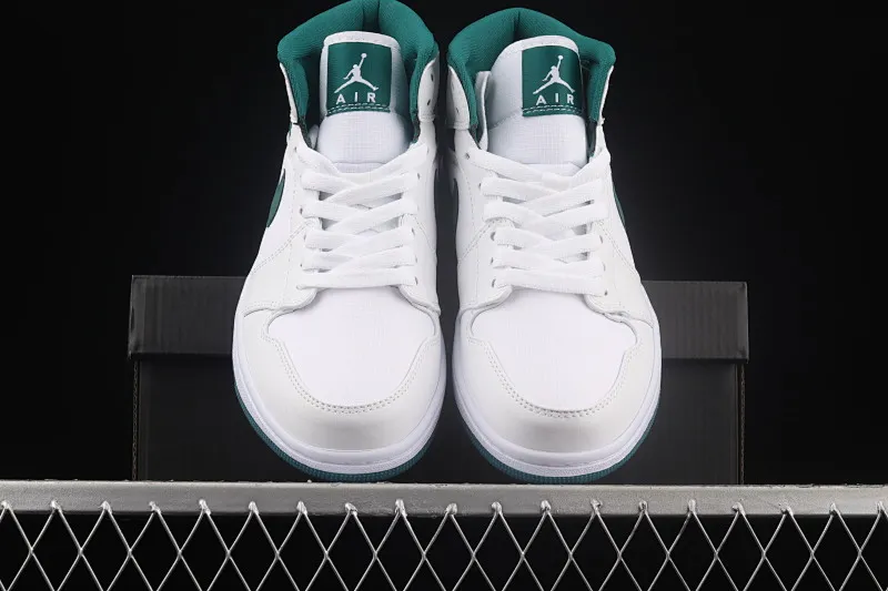 All categories Air Jordan Jordan series basketball shoes Air Jordan 1 Mid Differentiated versions Air Jordan 1 Mid "Mystic Green" AJ1 Joe 1 Mystic Green mid-top basketball shoes CD6859-103